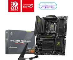 MSI MAG B850 TOMAHAWK MAX WIFI Pagrindinė Plokštė | ATX, AM5, DDR5