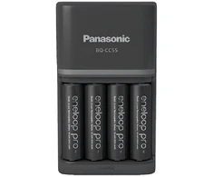 Panasonic Eneloop Baterijų Pakrovėjas BQ-CC55 + 4 AA/R6 Eneloop Pro 