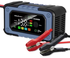 Qoltec Intelektualus mikroprocesorius kroviklis 12V | 7A | AGM LiFePO4 GEL akumuliatoriaus įkroviklis su remonto funkcija
