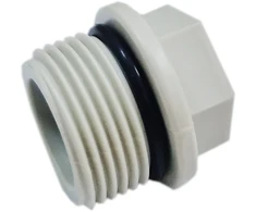 Aklė plastikinė išoriniu sriegiu 3/4