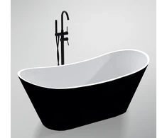 Akrilinė vonia LIBRA 206 balta/juoda