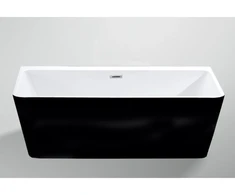 Akrilinė vonia MIRA 205 balta/juoda