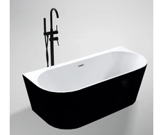 Akrilinė vonia RIVA 207 balta/juoda