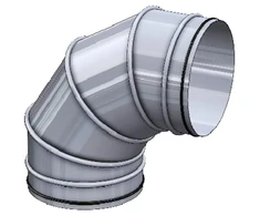 Alkūnė ortakio D200/90