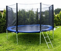 Batutas 15FT (457 cm) Sports Jump su tinklu ir kopėtėlėmis