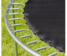 Batutas 15FT (457cm) OHO su vidiniu apsauginiu tinklu ir kopėtėlėmis