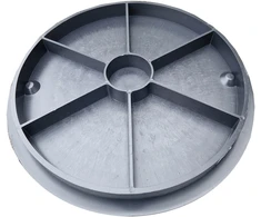 Dangtis šulinio PP DN425 1.5t juodas