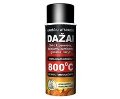 Dažai atsparūs karščiui 996 sidabrinė (400 ml)