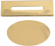 Detalė vonios sifono apdailos Gold