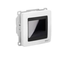 DEVIreg™ Touch baltas, 5...45 °C, grindų ir patalpos, 16 A, be rėmelio (termostatas)