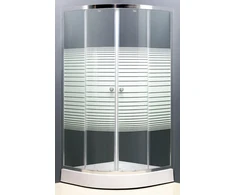 Dušo kabina S802D pilkas 80x80