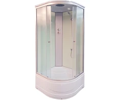 Dušo kabina TS045-6 100x100 paaukšintas vidus