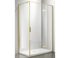 Dušo kabina WM1231 90x90 GOLD skaidri be pado
