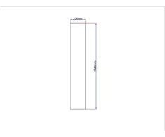 Dušo kabinos šoninis stiklas tiesus 250x1420 šinšil 3.55.