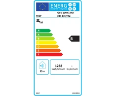 Elektrinis vandens šildytuvas vertikalus kombinuotas TESY GCV9S100 RCP su sausu keraminiu kaitinimo elementu