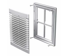 Grotelė ventiliacinė tvirt.su varžtu 182x251mm MV126S