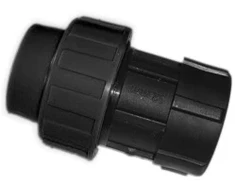 Jungtis PE 32x1 vidinis sr. juoda