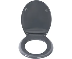 Klozeto dangtis DU07 lėtas dark pilkas