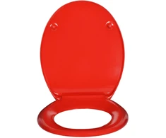 Klozeto dangtis DU07 lėtas red