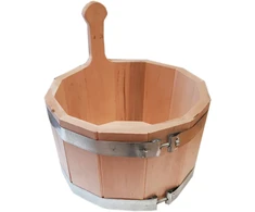 Kubiliukas medinis viena rankena 7.5L