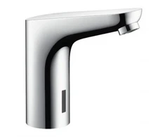 Maišytuvas praust. Hansgrohe temp. kontr., maitinamas nuo bat.6V