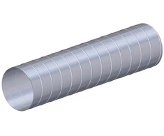 Ortakis Spiralinis D125, 3m