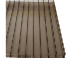 Polikarbonatas 2100x6000 10mm pilkas SMART