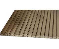 Polikarbonatas 2100x6000 4mm bronza SMART