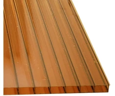 Polikarbonatas 2100x6000 6mm bronza SMART