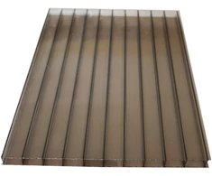 Polikarbonatas bronza-pilkas 10mm