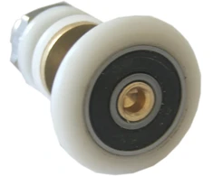 Ratukas dušo kabinos durims metal. 23 mm