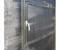 Šiltnamis Master25C 3x4 arkinis polikarbonatinis rėmas suvirintas 25x25