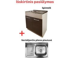 Spintelė MD19 rijeka ciemna su plautuve