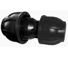 Sujungimas PE 25x20 redukuotas juodas