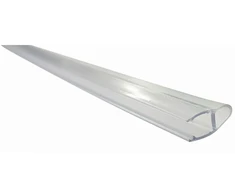 Tarpinė D formos 8mm 2.2m plastikinė