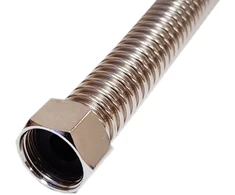 Vamzdelis gofruotas nerūd. plieno E007-3 sriegis F1/2 v./v. 70cm