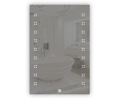 Veidrodis F602FS su integruotu LED apšvietimu