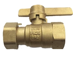 Ventilis tiesus 1/2x3/4 v/v 146030 ARCO su laisva veržle