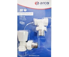 Ventilis vid./iš. baltas KCM22B ARCO (kompl.)