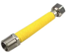 Žarna dujoms nerūd.plieno 22-42cm 3/4 v/iš.