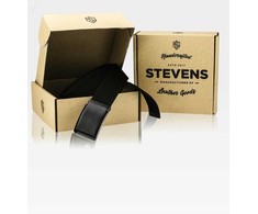 2 diržų komplektas Stevens, juodas ir raudonas