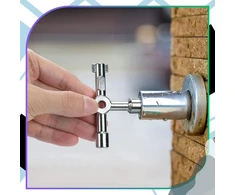 4in1 kryžminis raktas techninėms spintoms 4Way A255