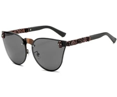 Akiniai nuo saulės moterims B54, juodi