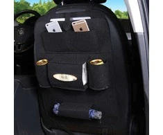 Automobilio organizatorius, juodas veltinis, atlošo apsauga