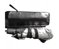 Automobilio saulės skydelis, skėtis 65x125cm