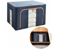 Dėklas spintos stalčiui 50 cm x 40 cm x 33 cm F18 mėlynas
