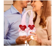 Dekoratyvinis Valentinio nykštukas Love You, rožinis