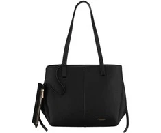 Didelė moteriška shopper rankinė Peterson, juoda AX37