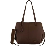 Didelė moteriška shopper rankinė Peterson, ruda AX38