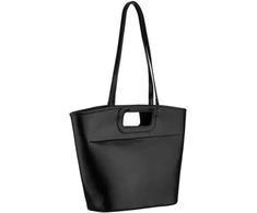 Didelė moteriška shopper rankinė Peterson, juoda AX39